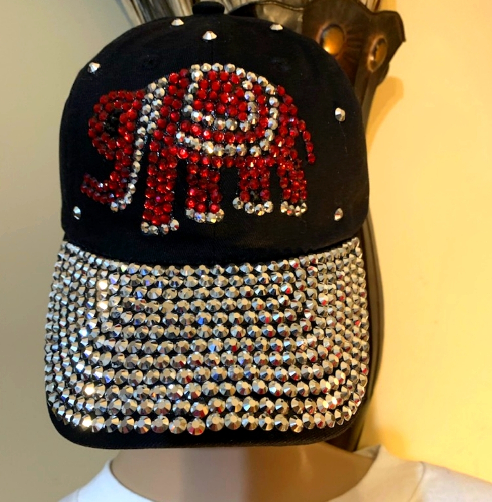 Bedazzled Elephant Cap